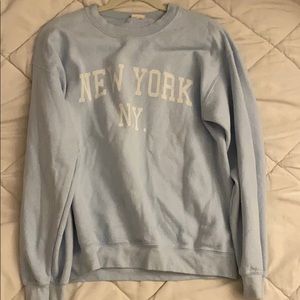 Brandy Melville Blue Sweatshirt